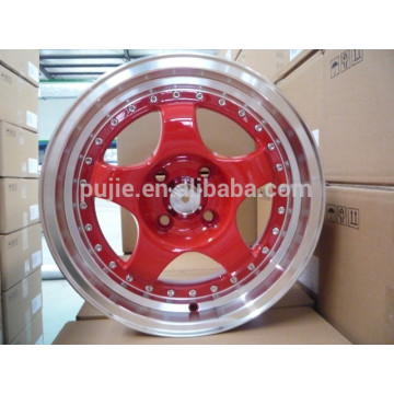 Hot sale replica Volk te37 car alloy wheel 18INCH